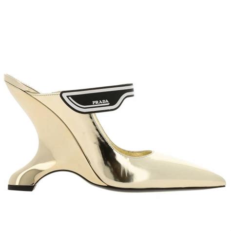 prada schuhe damen gold|women's prada shoes price.